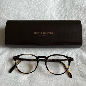 Oliver peoples Riley-R Cocobolo frames